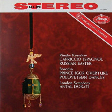 Вінілова платівка Rimsky-Korsakov, Borodin, London Symphony, Antal Dorati – Capriccio Espagnol - Russian Easter / Prince Igor Overture - Polovetsian Dances (Vinyl)