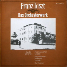 Вінілова платівка Franz Liszt, Thomanerchor Leipzig, Gewandhausorchester Leipzig, Kurt Masur – Dante-Sinfonie (Vinyl)