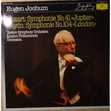Вінілова платівка Mozart, Haydn, Boston Symphony Orchestra, The London Philharmonic Orchestra, Eugen Jochum – Symphonie No.41 »Jupiter« / Symphonie No.104 »London« (Vinyl)