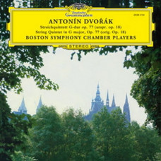 Вінілова платівка Antonin Dvorak, Boston Symphony Chamber Players – Streichquintett G-Dur Op. 77 (Urspr. Op. 18) (Reissue, Remastered, 180 gram Vinyl)