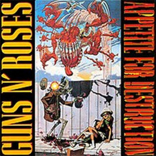 Вінілова платівка Guns N' Roses – Appetite For Destruction (LP, Album, Reissue, Vinyl)