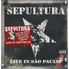Вінілова платівка Sepultura – Live In Sao Paulo (Limited Edition, Smokey Coloured Vinyl)