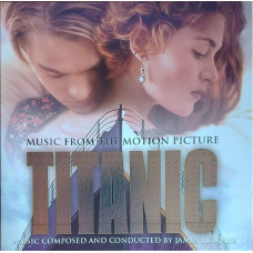 Вінілова платівка James Horner – Titanic (Music From The Motion Picture) (LP, Limited Edition, Numbered, Reissue, Silver & Black Marbled, Vinyl)