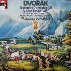 Вінілова платівка Dvorak, Smetana, Philharmonia Orchestra London, Royal Philharmonic Orchestra London, Wolfgang Sawallisch, Sir Malcolm Sargent – Sinfonie Nr. 9 E-moll Op. 95 'Aus Der Neuen Welt' / Karneval-Overture Op. 92 • Die Moldau (Vinyl)