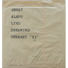 Вінілова платівка Current 93 – Great Aleph Lies Dreaming (12