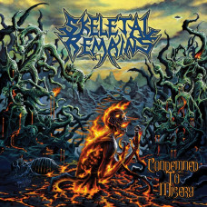 Вінілова платівка Skeletal Remains – Condemned To Misery (LP, Album, Reissue, Remastered, 180 gram, Vinyl)
