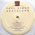 Paul Simon – Graceland (LP, Album, Reissue, Clear Transparent Vinyl)