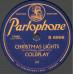 Coldplay – Christmas Lights (7", 45 RPM, Limited Edition, Reissue, Recycled Vinyl)