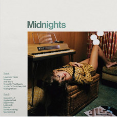 Вінілова платівка Taylor Swift – Midnights (LP, Album, Special Edition, Jade Green Marbled Vinyl)