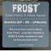Frost – Experiments In Mass Appeal (LP, CD, Album, Vinyl) Frost – Experiments In Mass Appeal (LP, CD, Album, Vinyl)
