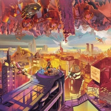 Вінілова платівка Mark Mothersbaugh & Wataru Hokoyama – Ratchet & Clank: Rift Apart (2LP, Album, Orange and Blue Vinyl)