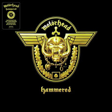 Вінілова платівка Motorhead – Hammered (LP, Album, Limited Edition, Reissue, Yellow & Black Splatter Vinyl)