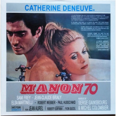 Вінілова платівка Serge Gainsbourg, Michel Colombier – Manon 70 / Ce Sacre Grand-Pere (LP, Compilation, Red Clear With Light Swirls, Vinyl)