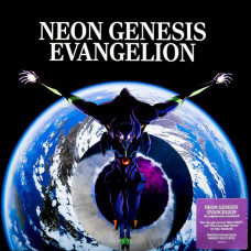Вінілова платівка Shiro Sagisu – Neon Genesis Evangelion (2LP, Album, Reissue, Blue Translucent w/ Black Smoke [Smokey Blue] Vinyl)