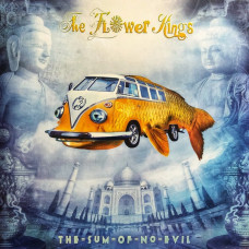Вінілова платівка The Flower Kings – The Sum Of No Evil (2LP, CD, Album, Remastered, Stereo, Blue [Transparent Light Blue] Vinyl)