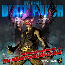 Вінілова платівка Five Finger Death Punch – The Wrong Side Of Heaven And The Righteous Side Of Hell, Volume 2 (2LP, Album, Gold Vinyl)