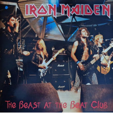 Вінілова платівка Iron Maiden – The Beast At The Beat Club (2LP, Etched, Limited Edition, Blue Vinyl+Poster)