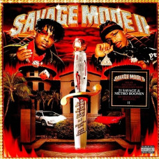 Вінілова платівка 21 Savage & Metro Boomin – Savage Mode II (LP, Album, Limited Edition, Version 2, Red Translucent Vinyl)