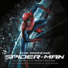 Вінілова платівка James Horner – The Amazing Spider-Man (2LP, Limited Edition, Numbered, Reissue, Blue and Red Marbled Vinyl)