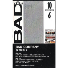 Bad Company – 10 From 6 (Cassette, Album) - 274380- 385 грн - придбати в Україні за низькою ціною, відгуки на книгу - 