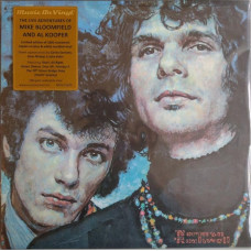 Вінілова платівка Mike Bloomfield And Al Kooper – The Live Adventures Of Mike Bloomfield And Al Kooper (2LP, Album, Limited Edition, Numbered, Reissue, Stereo, Blue & White Marbled Vinyl)