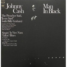 Вінілова платівка Johnny Cash – Man In Black (LP, Album, Limited Edition, Reissue, Stereo, Crystal Clear Vinyl)