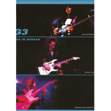 DVD диск Joe Satriani & Steve Vai & Yngwie Malmsteen, G3 – G3 Live In Denver (DVD-Video, PAL)