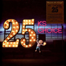 Вінілова платівка K's Choice – 25 (2LP, Compilation, Limited Edition, Numbered, Reissue, Yellow & Orange Marbled Vinyl)