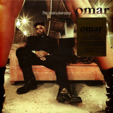 Вінілова платівка Omar – This Is Not A Love Song (LP, Album, Limited Edition, Numbered, Reissue, Gold & Black Marbled Vinyl)