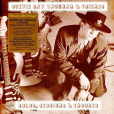 Вінілова платівка Stevie Ray Vaughan & Friends – Solos, Sessions & Encores (2LP, Compilation, Limited Edition, Numbered, Reissue, Blue Vinyl)