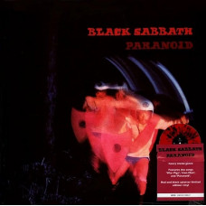 Вінілова платівка Black Sabbath – Paranoid (LP, Album, Record Store Day, Limited Edition, Reissue, Stereo, Red With Black Splatter Vinyl)