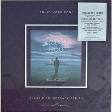Вінілова платівка Ennio Morricone – The Legend Of 1900 (Original Motion Picture Soundtrack) (LP, Album, Limited Edition, Numbered, Reissue, Gold & Black Marbled Vinyl)