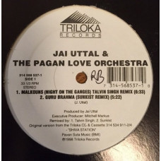 Вінілова платівка Jai Uttal And The Pagan Love Orchestra – Malkouns / Guru Brahma (Vinyl)