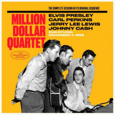 Вінілова платівка Elvis Presley, Carl Perkins, Jerry Lee Lewis, Johnny Cash – Million Dollar Quartet (The Complete Session In Its Original Sequence) (2LP, Album, Remastered, Vinyl)