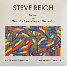 Вінілова платівка Steve Reich – Runner/Music For Ensemble And Orchestra (LP, Album, Vinyl)
