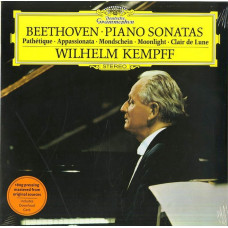 Вінілова платівка Ludwig van Beethoven, Wilhelm Kempff – Sonaten Nr. 8 »Pathetique« · Nr. 14 »Mondschein« · Nr. 23 »Appassionata« (LP, Album, Reissue, Remastered, 180 gr, Vinyl)