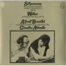 Вінілова платівка Schumann / Weber - Alfred Brendel, Claudio Abbado – Klavierkonzert Op. 54 / Konzertstuck Op. 79 (LP, Album, Vinyl)