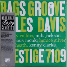 Вінілова платівка Miles Davis – Bags Groove (LP, Album, Reissue, Vinyl)