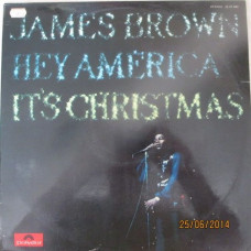 Вінілова платівка James Brown – Hey America It's Christmas (LP, Album)