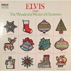 Вінілова платівка Elvis Presley – Elvis Sings The Wonderful World Of Christmas (LP, Album, Stereo, Orange Labels)