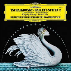 Вінілова платівка Pyotr Ilyich Tchaikovsky, Mstislav Rostropovich – Tchaikowsky Ballett-Suiten 2 Dornroschen-Schwanensee (LP, Album, Vinyl)