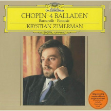 Вінілова платівка Chopin, Krystian Zimerman – 4 Balladen, Barcarolle, Fantasie