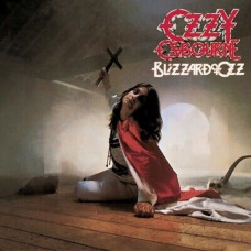 Ozzy Osbourne – Blizzard Of Ozz (LP, Album, Silver With Red Swirls Vinyl)