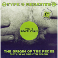 Type O Negative – The Origin Of The Feces (Not Live At Brighton Beach) (2LP, Album, Green with Black Marble Vinyl)