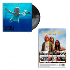 Платівка Nirvana – Nevermind (LP, Album, 180g, Vinyl) + Календар Nirvana - Nirvana 2025 Calendar (Wall Calendar, A3)