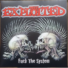 The Exploited – Fuck The System (2LP, Album, Limited Edition, Reissue, Clear W/ Red & Black Splatter)