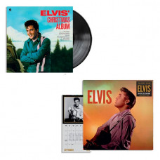 Платівка Elvis Presley – Elvis' Christmas Album (LP, Album, Limited Edition, White Vinyl) + Календар Elvis Presley 2025 Calendar (Square Wall Calendar)