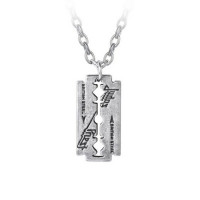 Підвіска на металевому ланцюжку Judas Priest: Razorblade Pendant