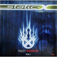 Static-X – Project: Regeneration Vol. 1 (LP, Album, Limited Edition, Blue Translucent w/ Black Marble)