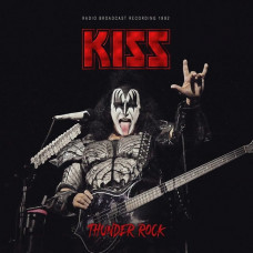 Kiss – Thunder Rock (Radio Broadcast Recording 1992) (LP, EP, Limited Edition, Unofficial Release, Red Vinyl)